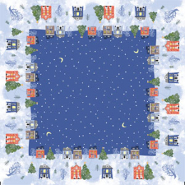 Snibbduk Dunicel 84x84cm Winter Wonders i gruppen Handla efter produkt / Dukar / Snibbdukar hos Duni AB (207253)